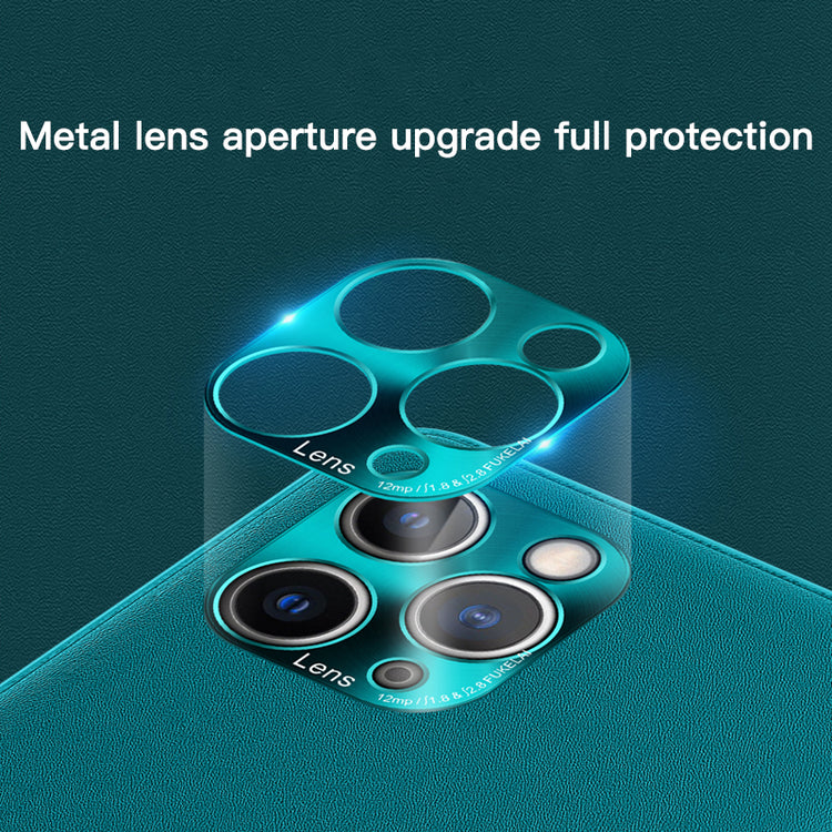 iPhone - Leder Lens Case - Grün