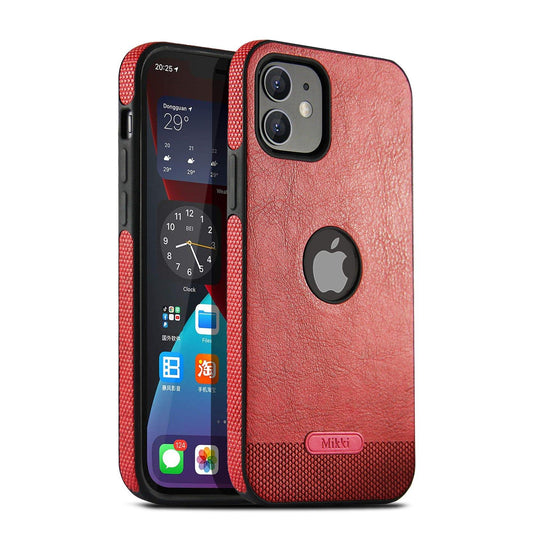 iPhone - Design Leder Case - Rot - CITYCASE