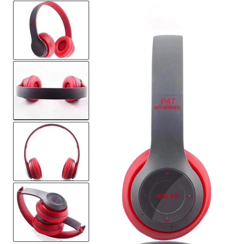 Bluetooth Kopfhörer - Wireless Headphone - Rot