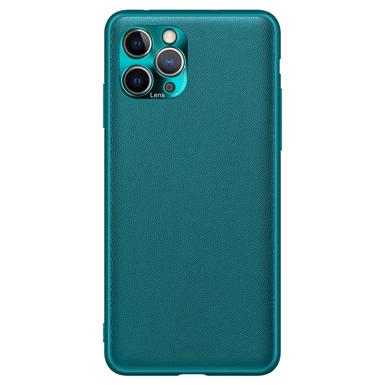 iPhone - Leder Lens Case - Grün