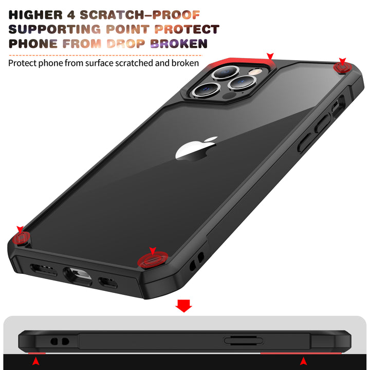 iPhone Hülle - Shock Proof Case - Schwarz