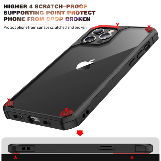 iPhone Hülle - Shock Proof Case - Schwarz