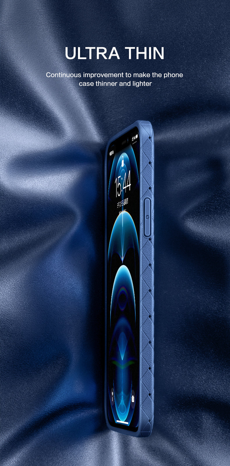 iPhone Hülle - Geflochten TPU Case - Grün