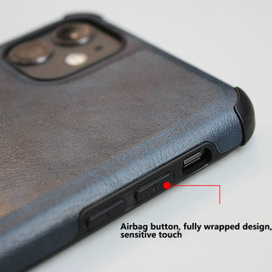 iPhone - Proof Leder Case - Rot - CITYCASE