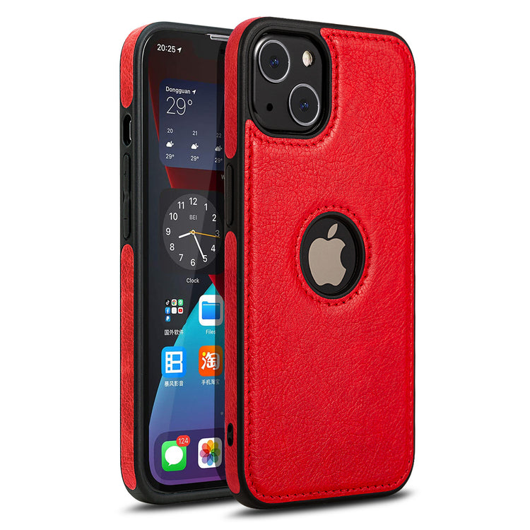 iPhone - Star Leder Case - Rot