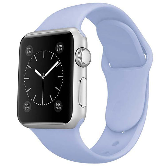 Apple Watch - Silikon Armband - Hellblau - CITYCASE