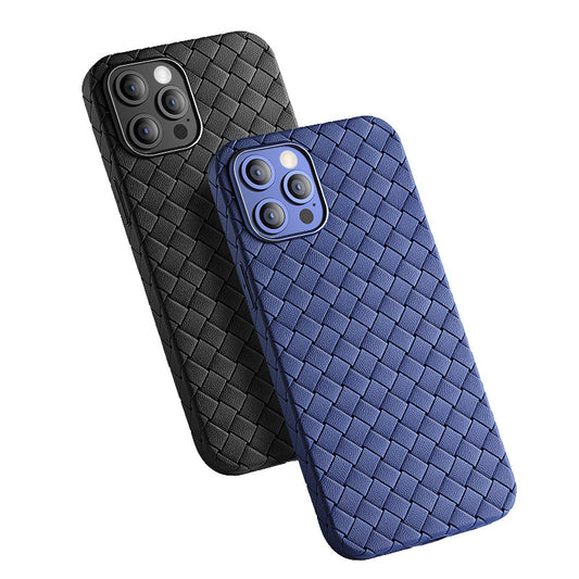 iPhone Hülle - Geflochten TPU Case - Schwarz
