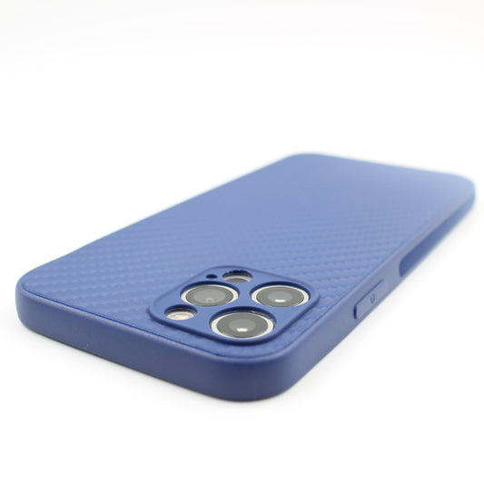 iPhone Hülle - Slim Carbon Case - Weiß