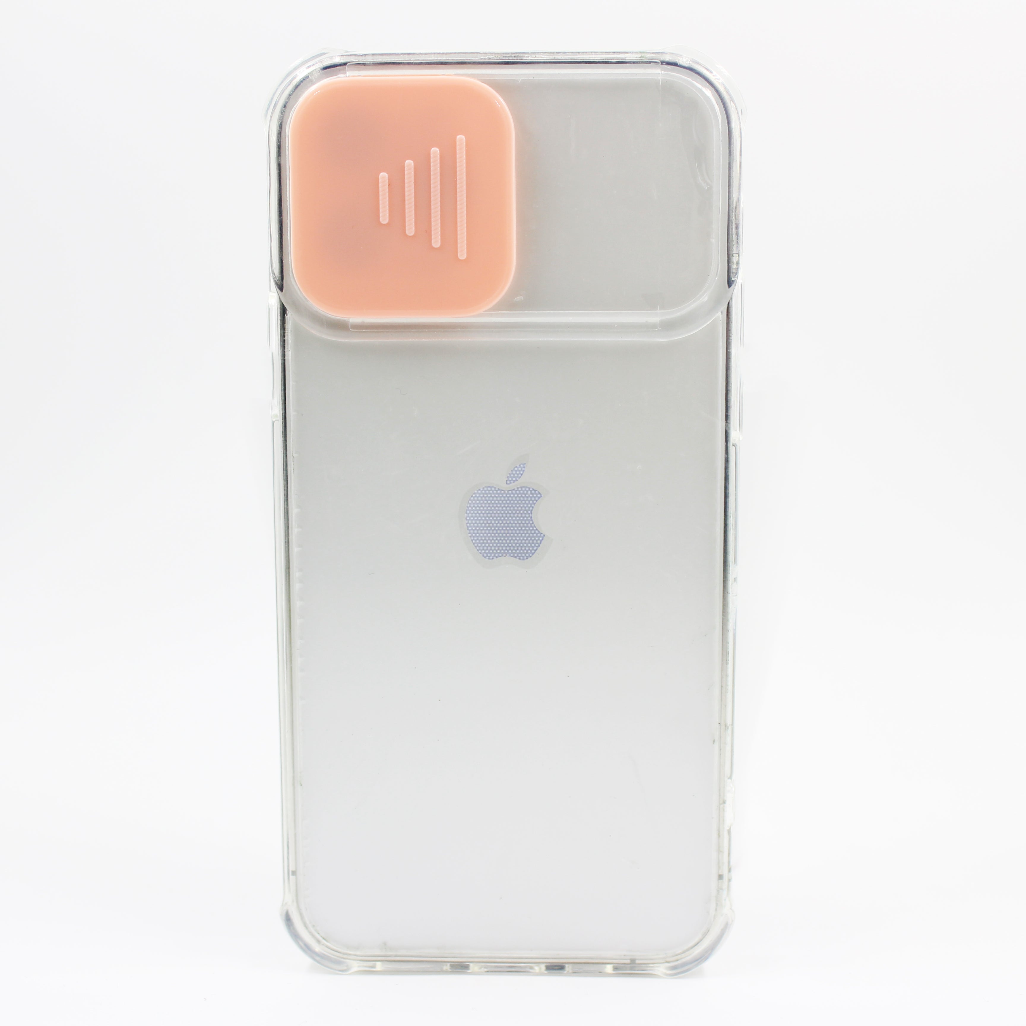 iPhone Hülle - Transparent Kameraschutz Case - Rosa