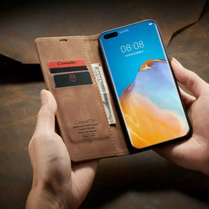 iPhone - Luxury Leder Case - Türkis - CITYCASE