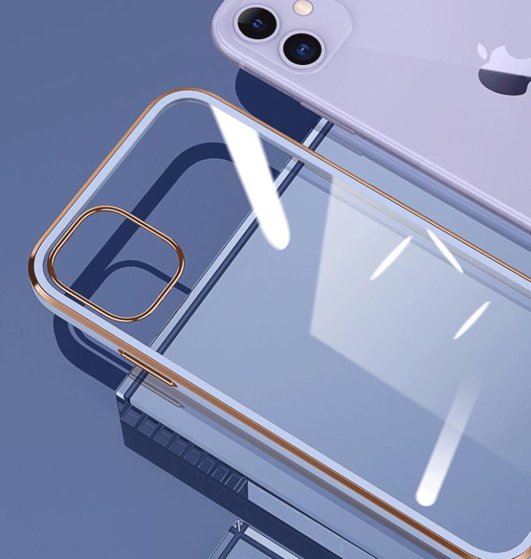 iPhone Hülle - Premium Chrom Case - Schwarz