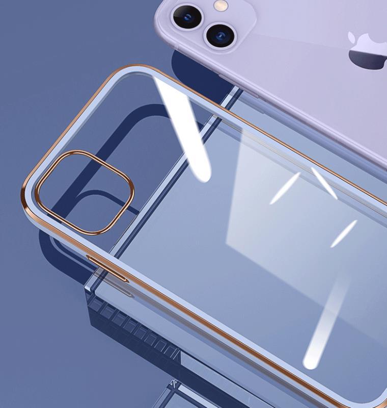 iPhone Hülle - Premium Chrom Case - Weiß