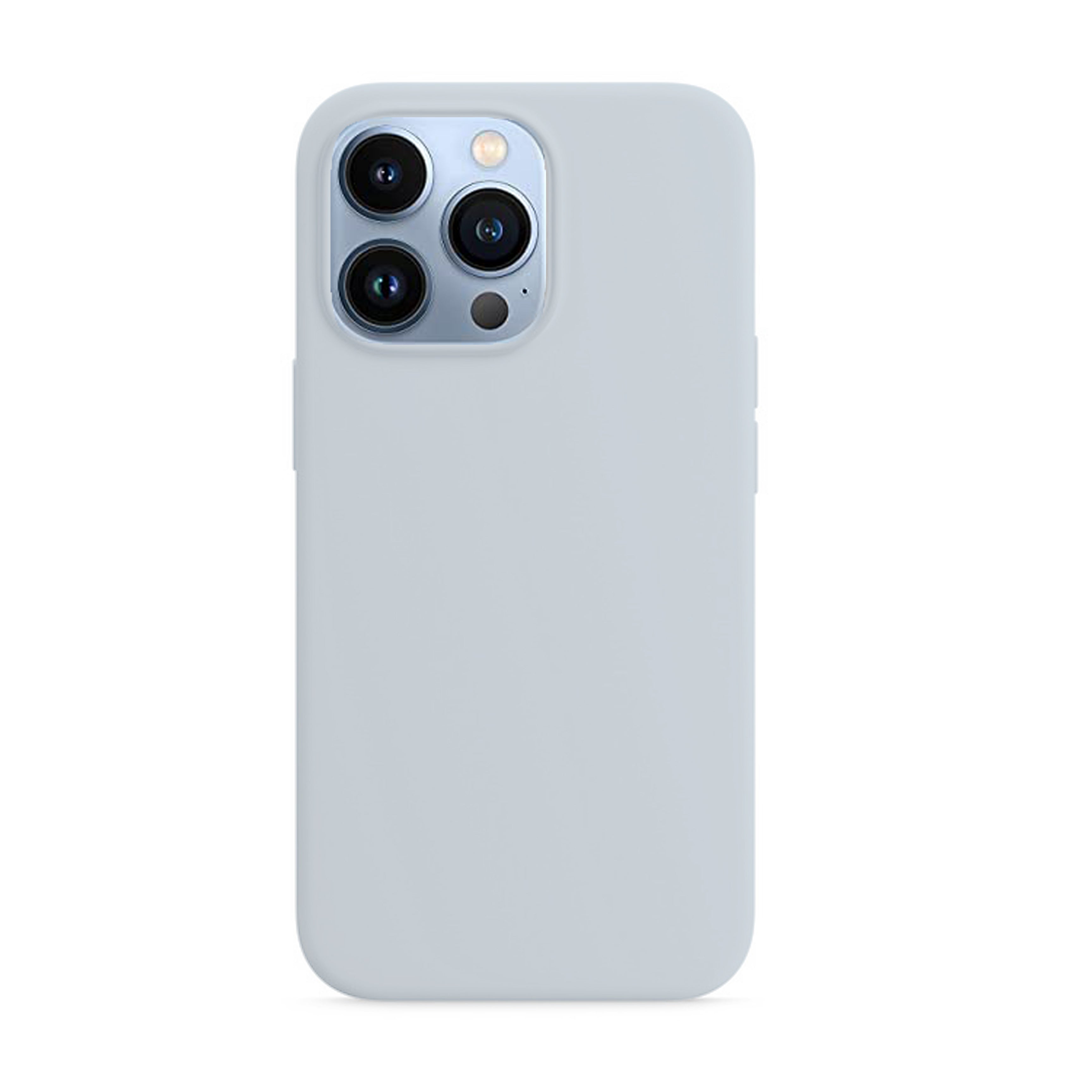 iPhone Hülle - Hart Silikon Case - Kalkweiß