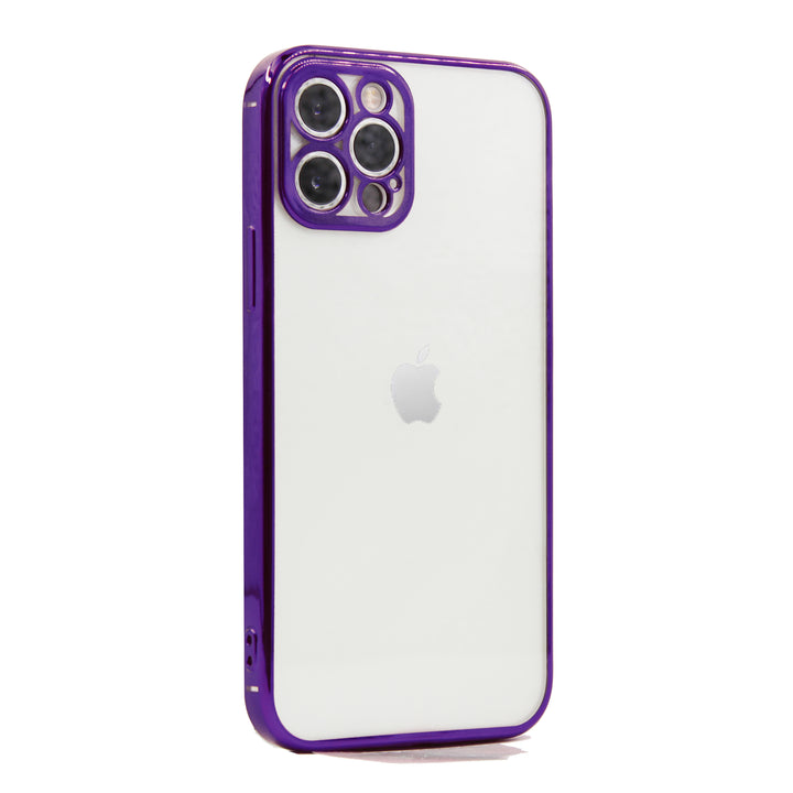 iPhone Hülle - Soft Chrom Case - Lila