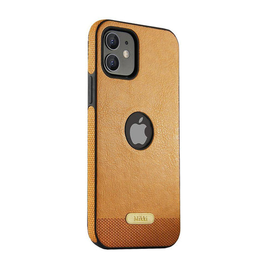 iPhone - Design Leder Case - Braun - CITYCASE