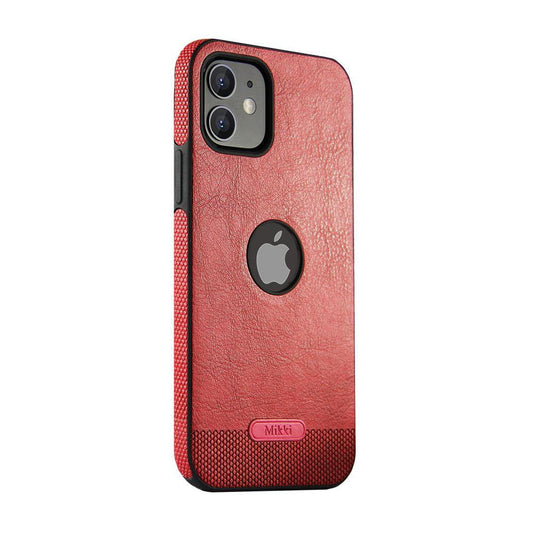 iPhone - Design Leder Case - Rot - CITYCASE