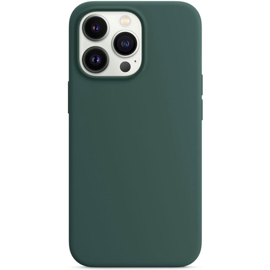 iPhone Hülle - Hart Silikon Case - Nachtgrün