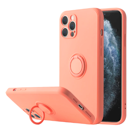 iPhone - Premium Ring Case - Grapefruit