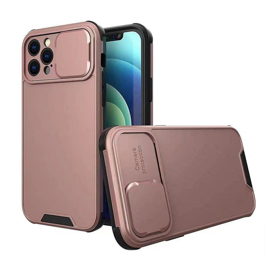 iPhone Hülle - Outdoor Kameraschutz Case - Rosa