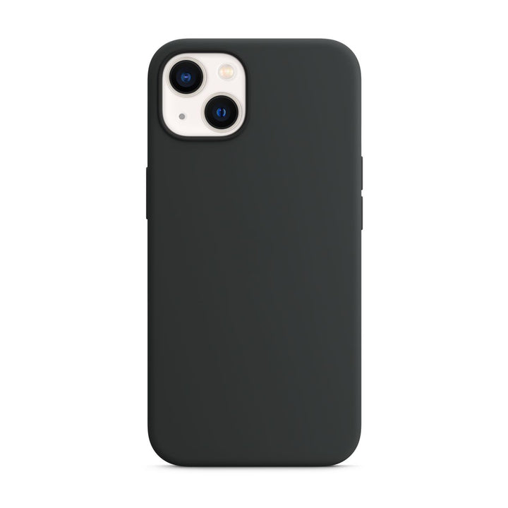 iPhone Hülle - Hart Silikon Case - Schwarz