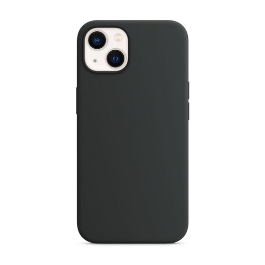 iPhone Hülle - Hart Silikon Case - Schwarz