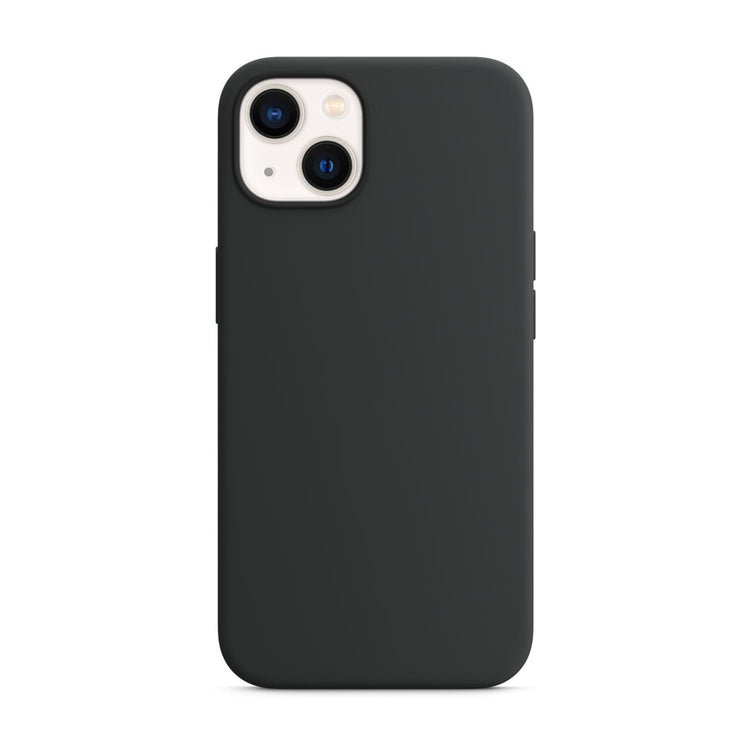iPhone - Hart Silikon Case - Schwarz
