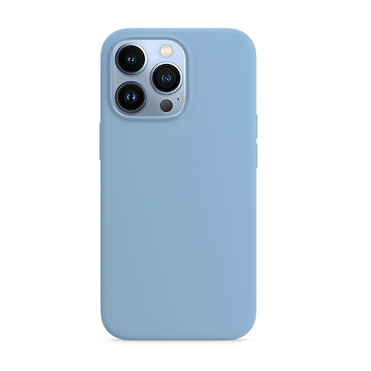 iPhone Hülle - Hart Silikon Case - Sierra Blau