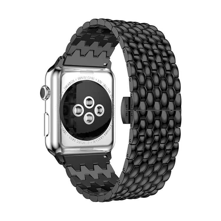 Apple Watch - Point Edelstahl Armband - Schwarz