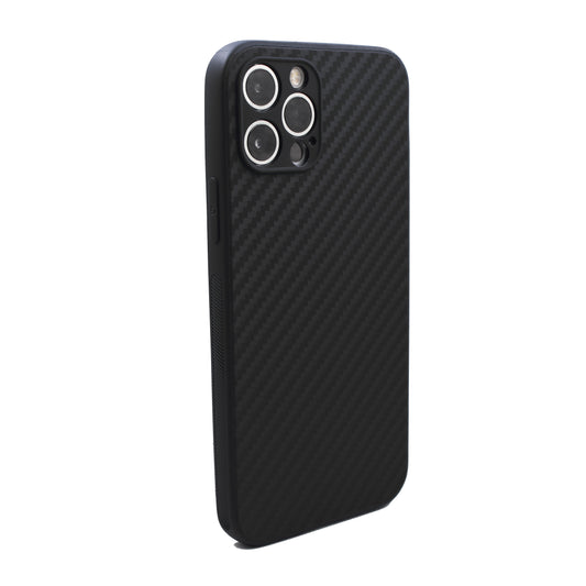 iPhone Hülle - Slim Carbon Case - Schwarz