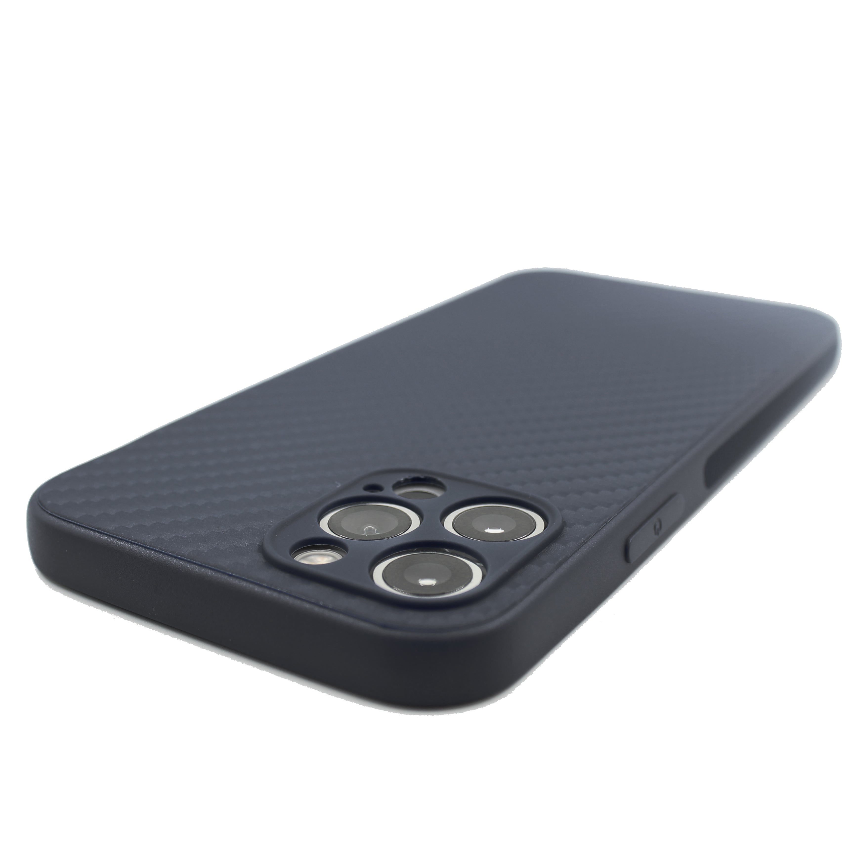 iPhone Hülle - Slim Carbon Case - Schwarz