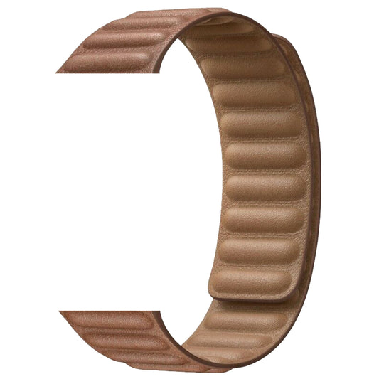 Apple Watch - Kunstleder Magnet Armband - Braun