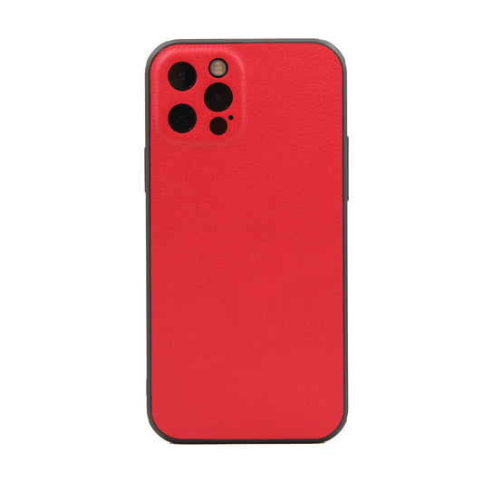 iPhone Hülle - Hirsch Kunstleder Case - Rot