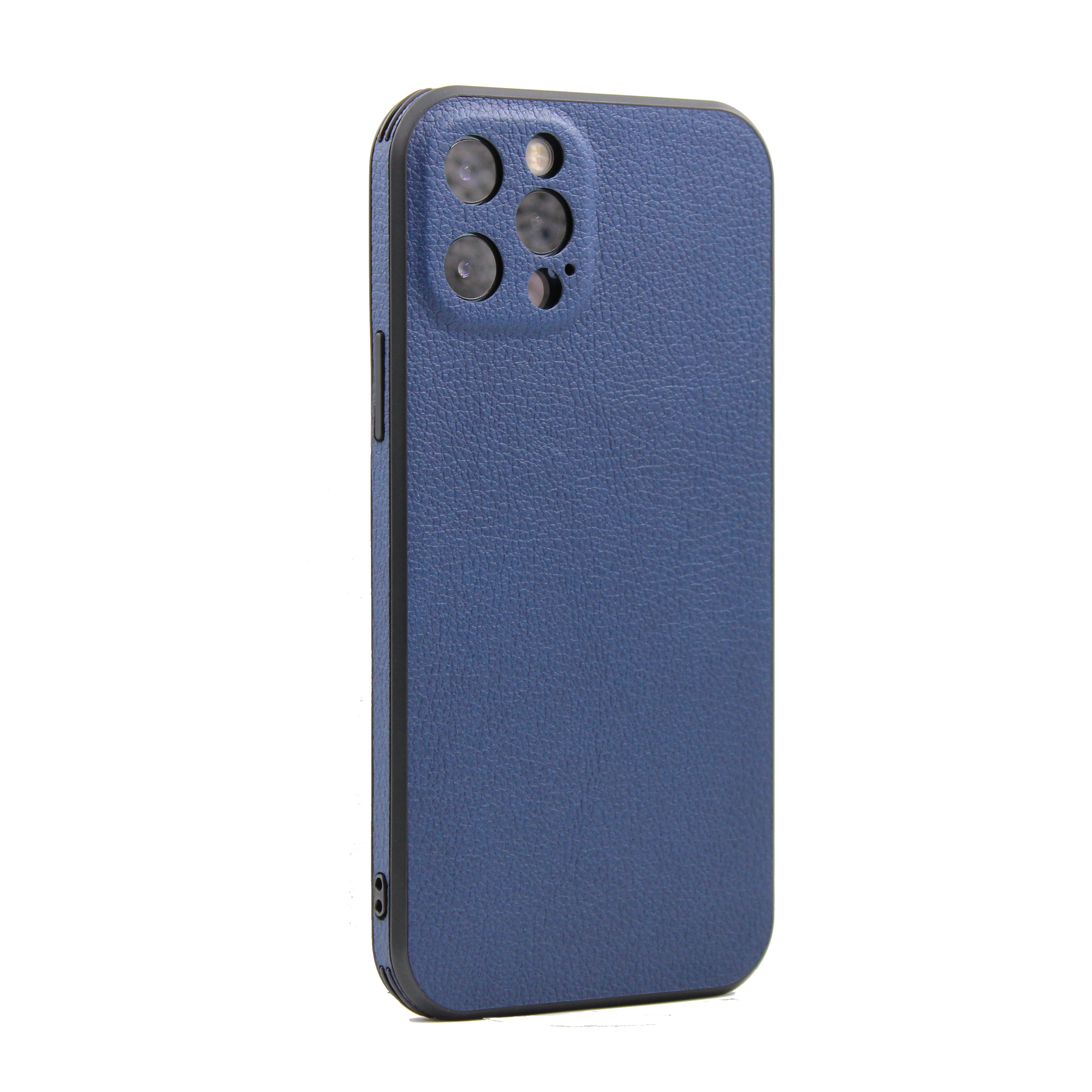 iPhone Hülle - Hirsch Kunstleder Case - Blau