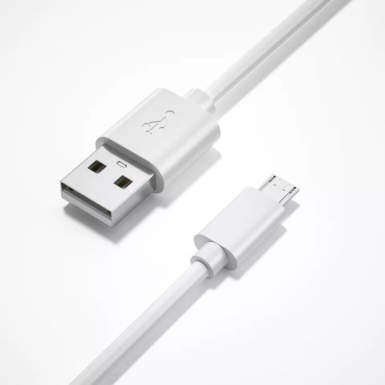 Ladekabel | Micro USB - USB A | Aufladekabel | Weiß