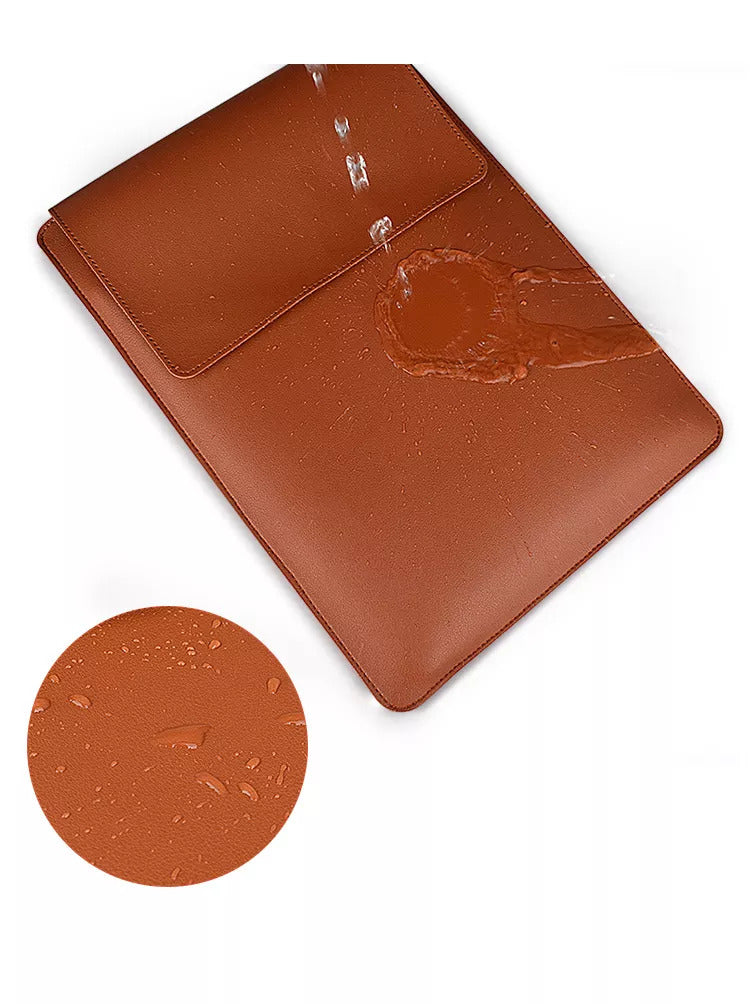 Macbook - Kunstleder Tasche - Grün