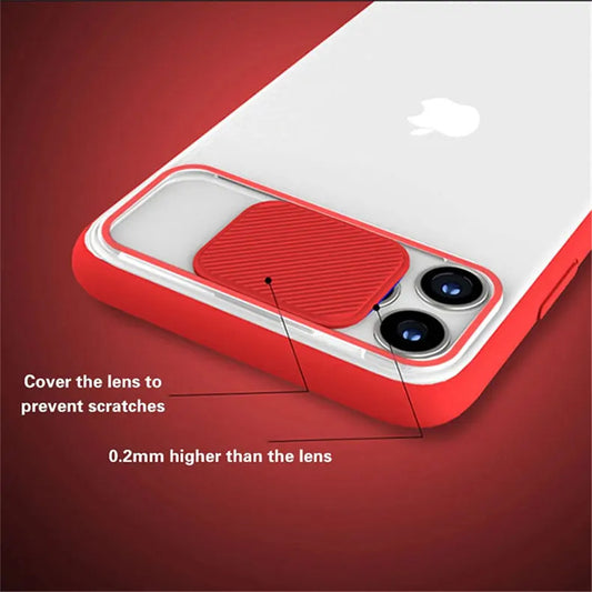 iPhone Hülle - Kameraschutz Lite Case - Rot