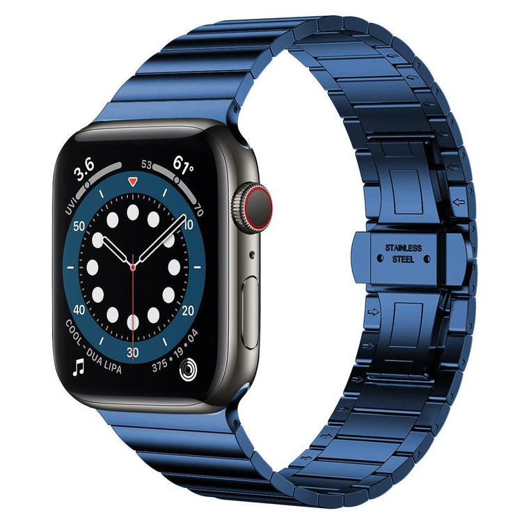 Apple Watch - Premium Edelstahl Armband - Blau