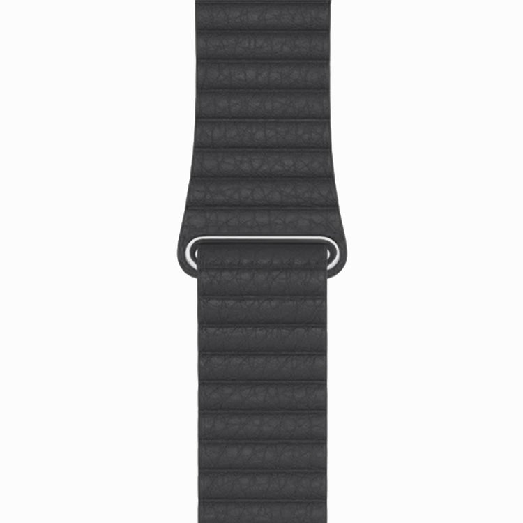 Apple Watch - Leder Loop Magnet Armband - Grau