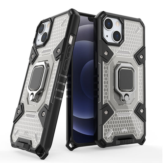 iPhone Hülle - Hybrid Case - Grau