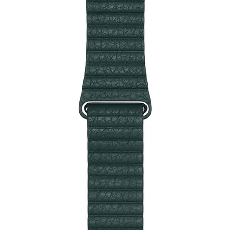 Apple Watch - Leder Loop Magnet Armband - Grün
