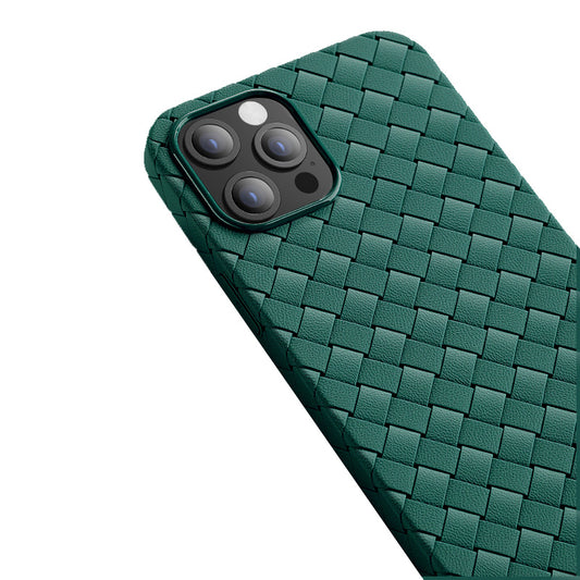 iPhone Hülle - Geflochten TPU Case - Grün