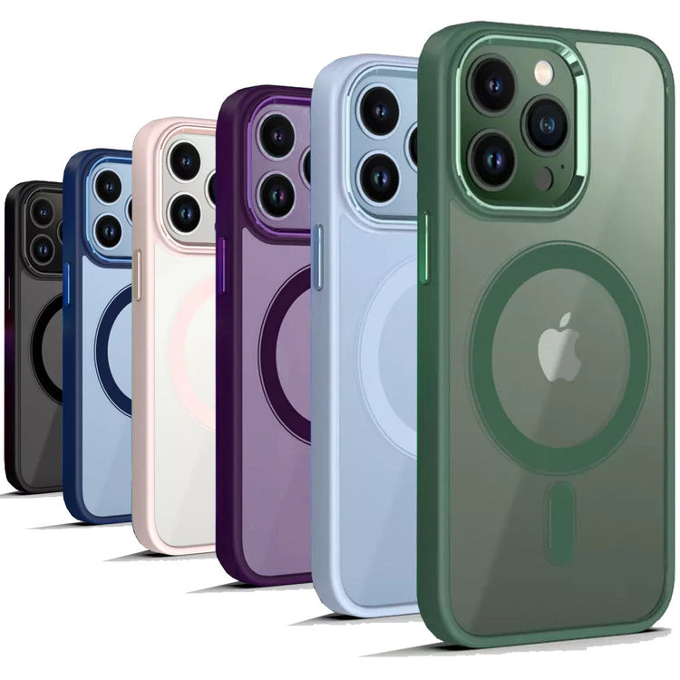 iPhone - Magsafe Hybrid Clear Case - Hellblau