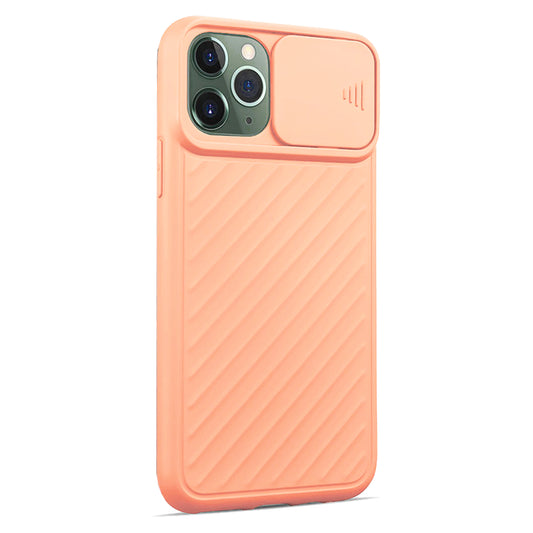 iPhone Silikon Handyhülle mit Kameraschutz in Rosa