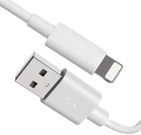 Ladekabel | Lightning - USB A | Smartphone Aufladekabel | Weiß