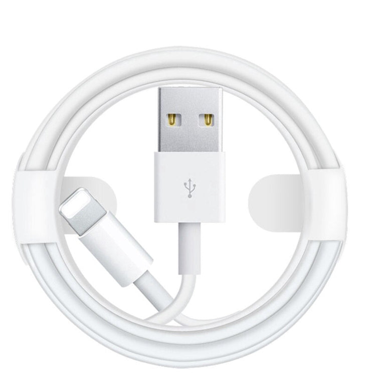 Ladekabel | Lightning - USB A | Smartphone Aufladekabel | Weiß