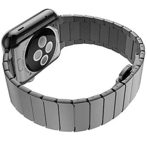 Apple Watch - Premium Edelstahl Armband - Schwarz - CITYCASE