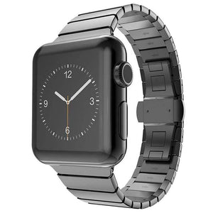 Apple Watch - Premium Edelstahl Armband - Schwarz - CITYCASE