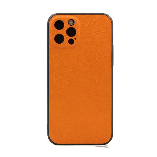 iPhone Hülle - Hirsch Kunstleder Case - Orange
