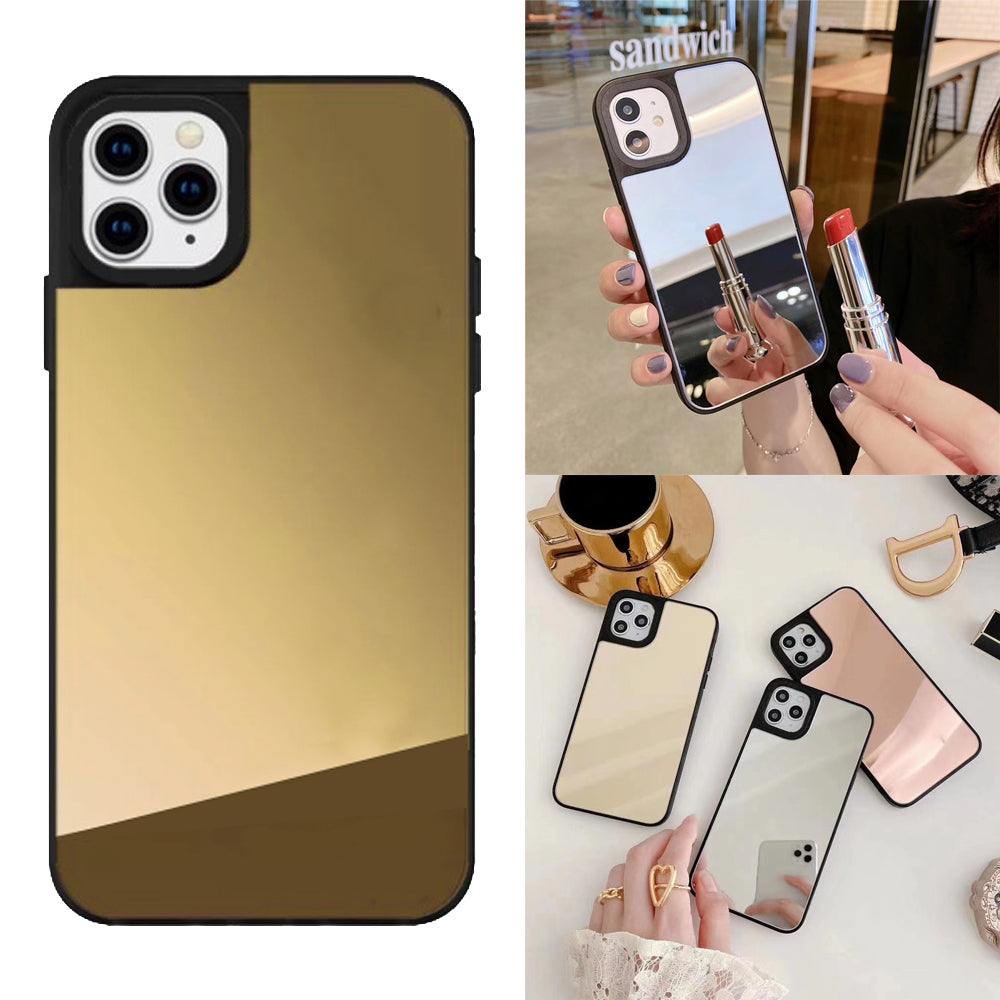 iPhone - Spiegel Case - Gold - CITYCASE