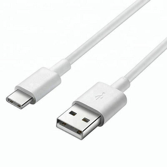 Ladekabel | Typ-C - USB A | Schnellladekabel Aufladekabel | Weiß